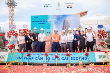 18/07/2024 Lễ cất nóc dự án Icon40 Hạ Long